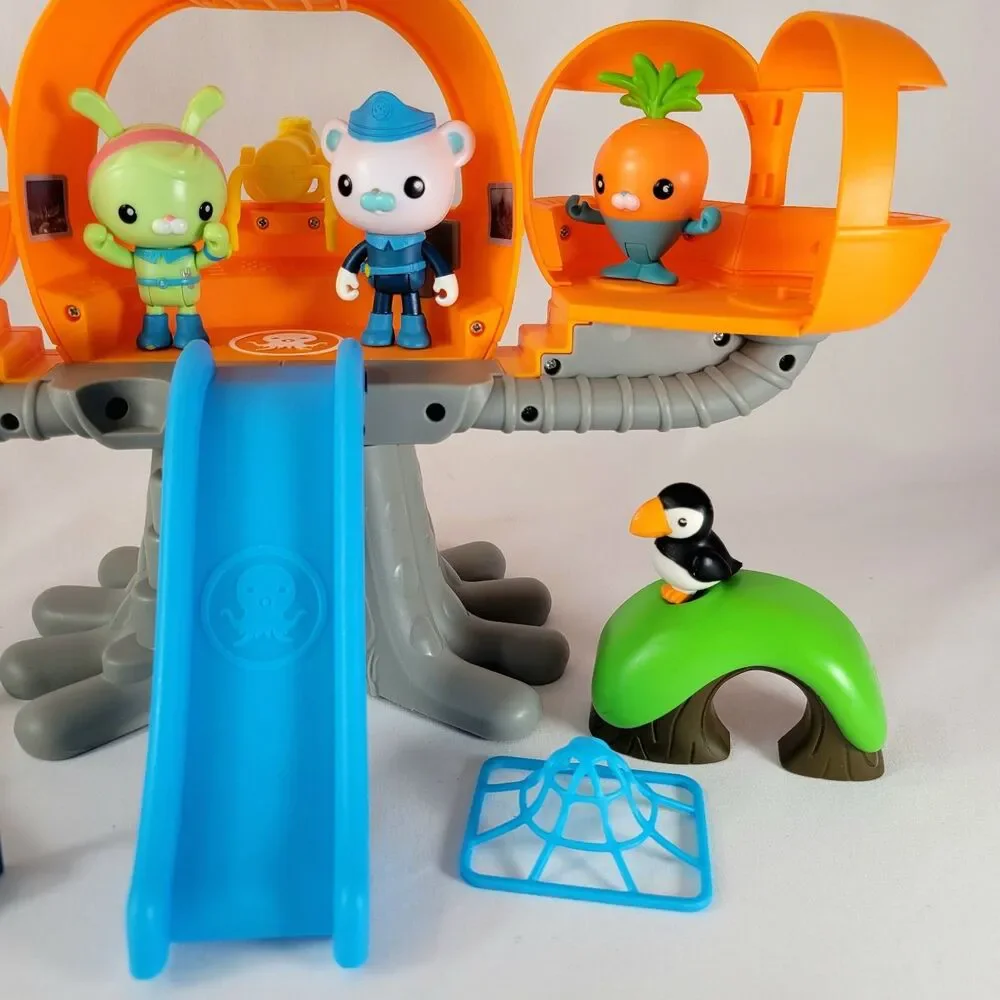 Octonauts Above and Beyond Octopod Playset w/ Figures Accessories Slide Extras